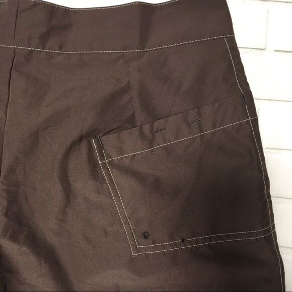 Royal Robbins Brown Radeau Clam Digger Capris SZ 8 - Picture 9 of 11